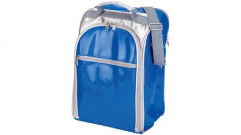TRENDY PICNIC BAG â€“ With cutlery, wine glasses and cooler compartment