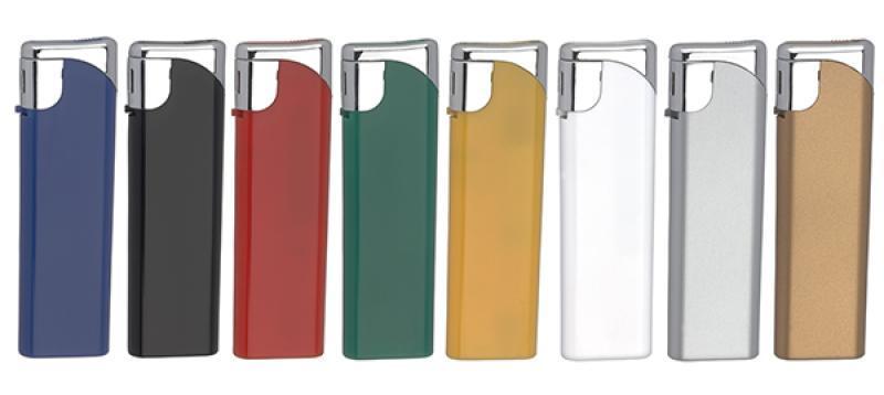 Swish Flip Top Electronic Refillable Lighter