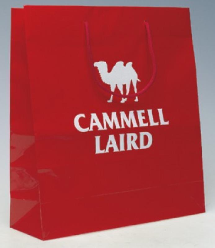Gloss Laminated Foil Blocked Paper Carrier Bag