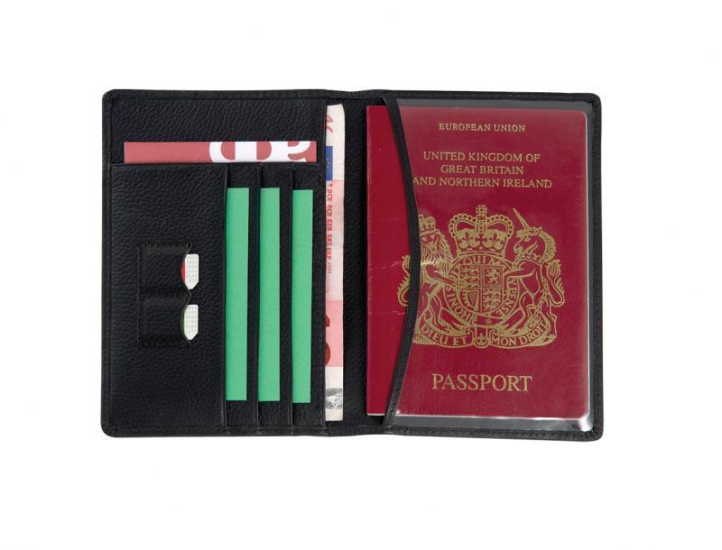 Passport Wallet in Nappa Leather