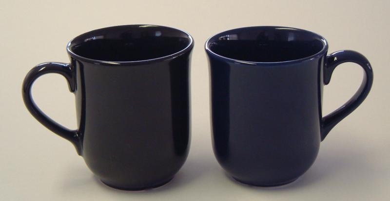 Bell Shaped 10oz Coloured Earthenware Mug