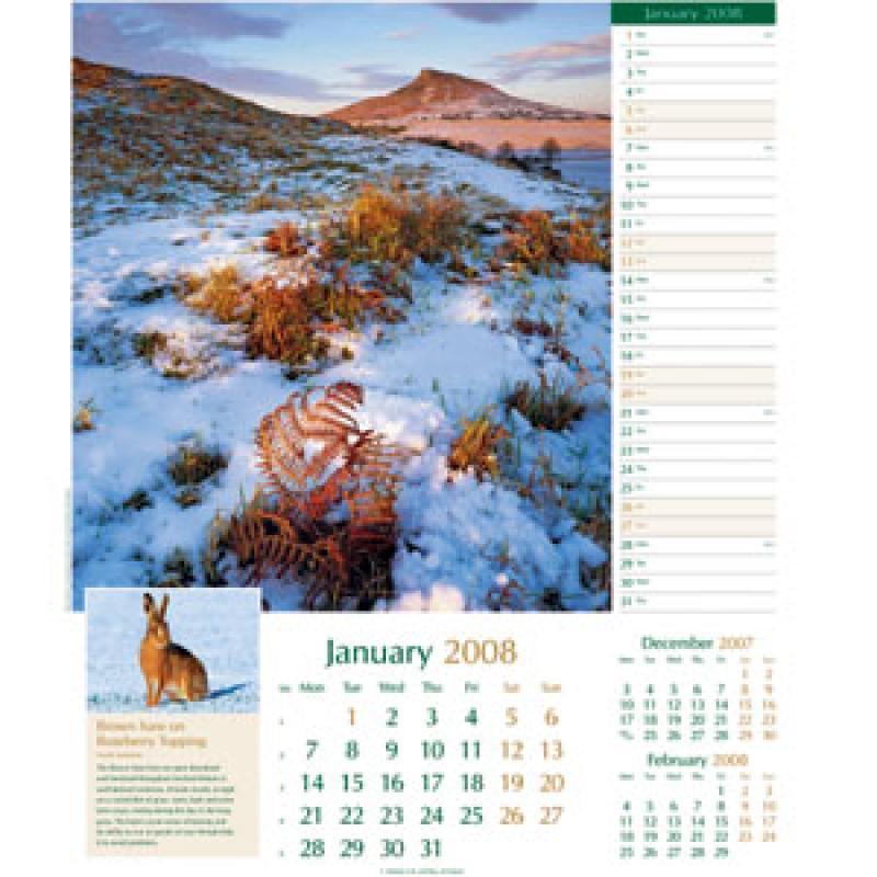 Rural Britain Wall Calendar