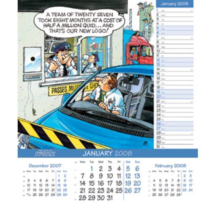 Bizarre World of Work Calendar