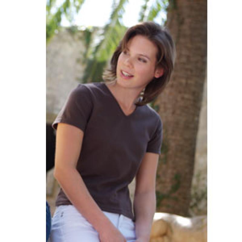 FOTL Lady Fit V Neck T