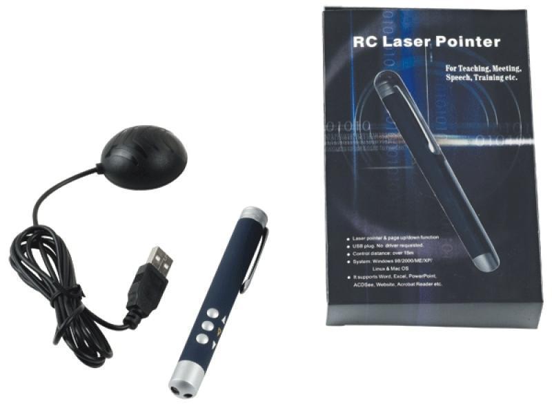 Laser Pointer with Page Up/Down Function 