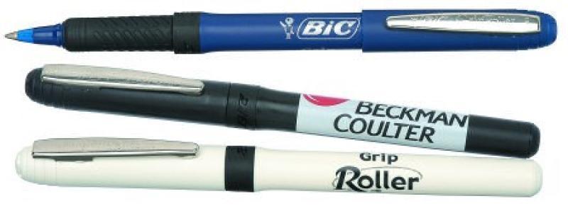 Bic Grip Roller Ball Pen with Chrome Clip