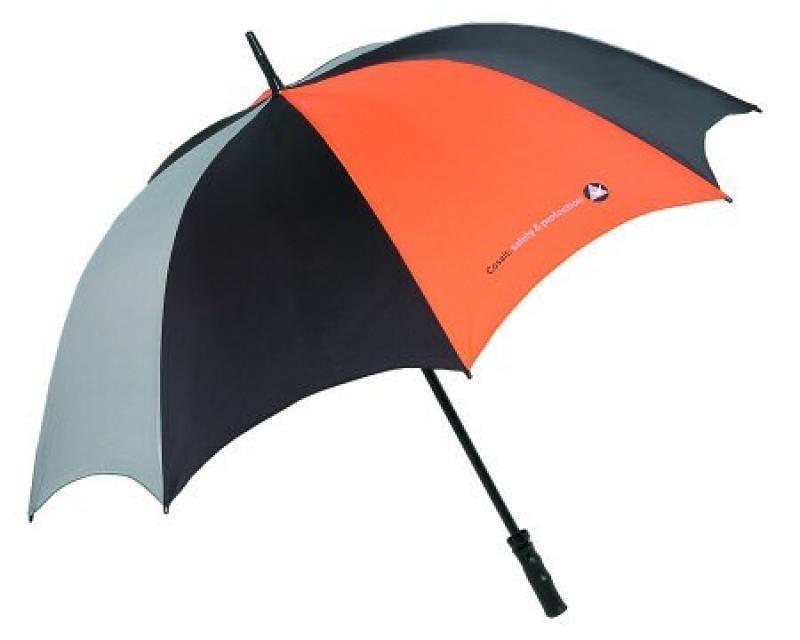 British Made Fibre Storm Umbrella with 75mm Storm-proof, 16mm Diameter Fibre Glass Shaft