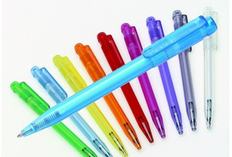 Pier Transparent Retractable Ball Pen