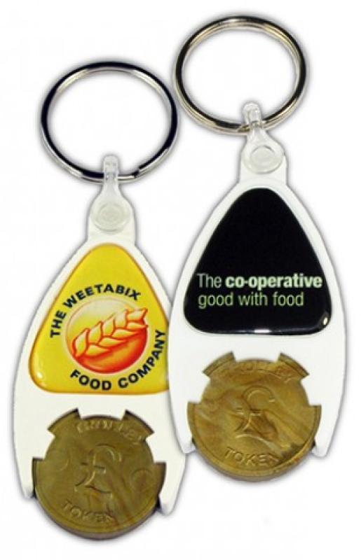 Single trolley Token Keyfob